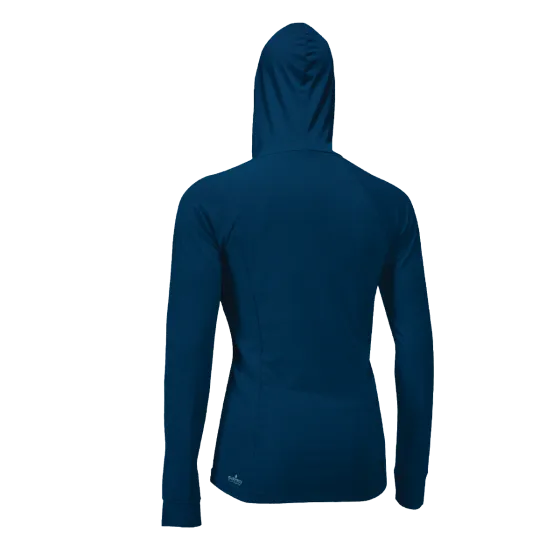 O'Neill Blueprint Full Zip Womens Sun Hoodie - Deep Sea