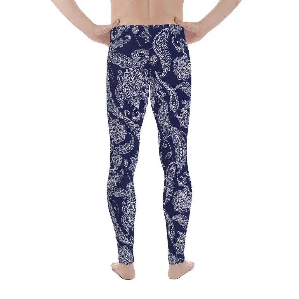 Paisley Floral Men's Leggings