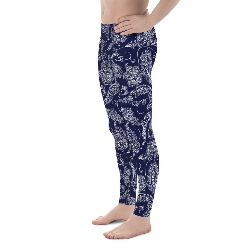 Paisley Floral Men's Leggings