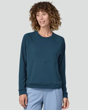 Patagonia Womens Long-Sleeved Capilene Thermal Crew - Blue | SurfStitch