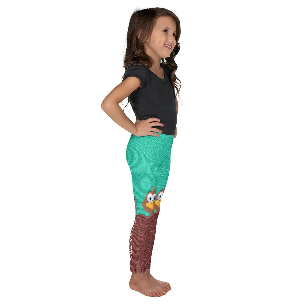 Peeking Turkey Kid's Leggings