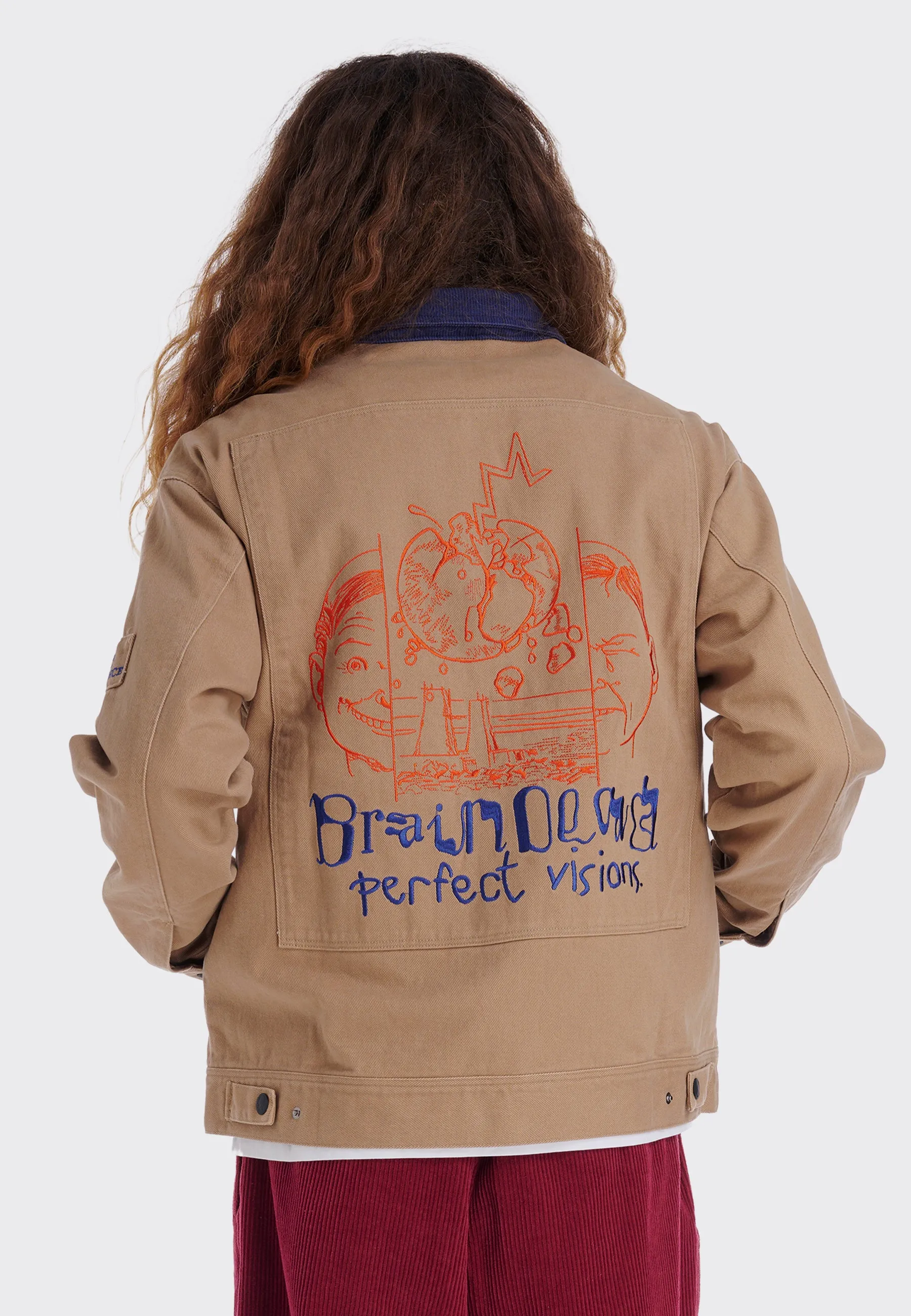 Perfect Visions Trucker Jacket - nutmeg