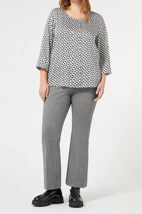 Persona (by Marina Rinaldi) CARNET YARN DYED JERSEY TROUSERS