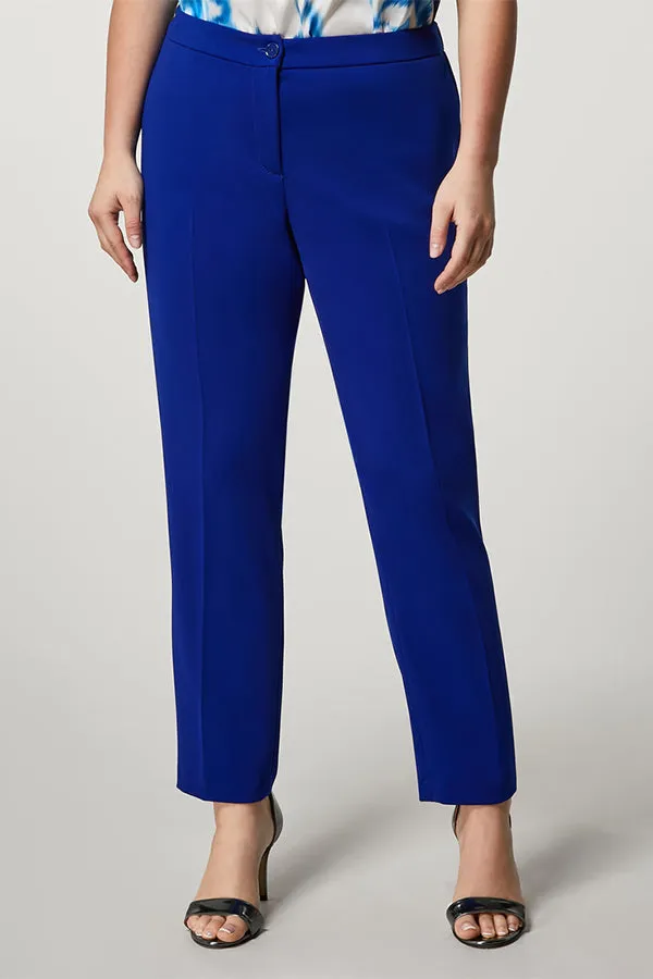 Persona (by Marina Rinaldi) REGGINA BLUE CADY TROUSERS