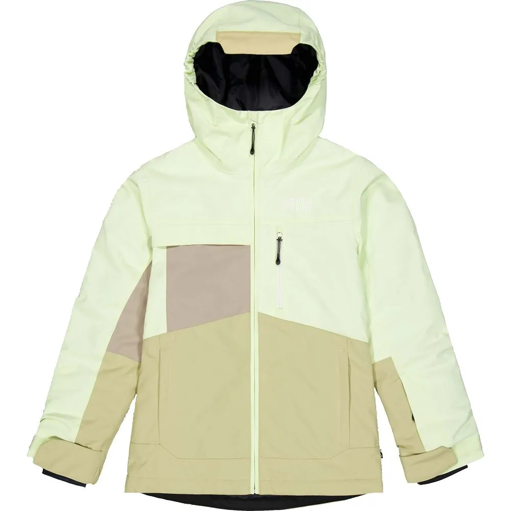 Picture - Kamelya Ski Jacket Kids lime cream