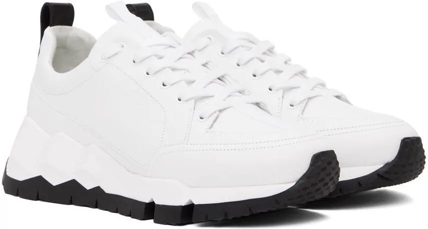 Pierre Hardy White Street Life Sneakers