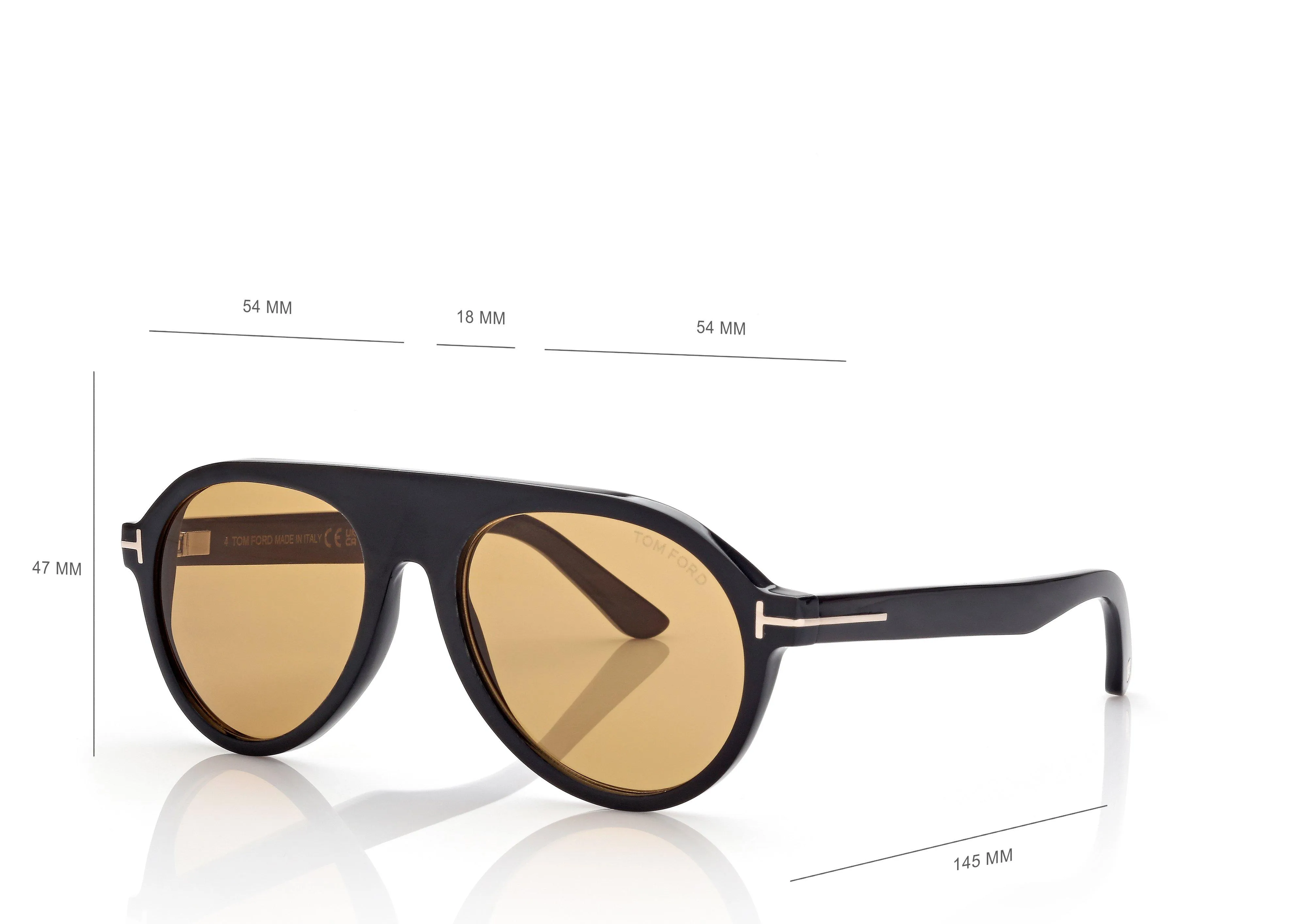 PILOT HORN SUNGLASSES