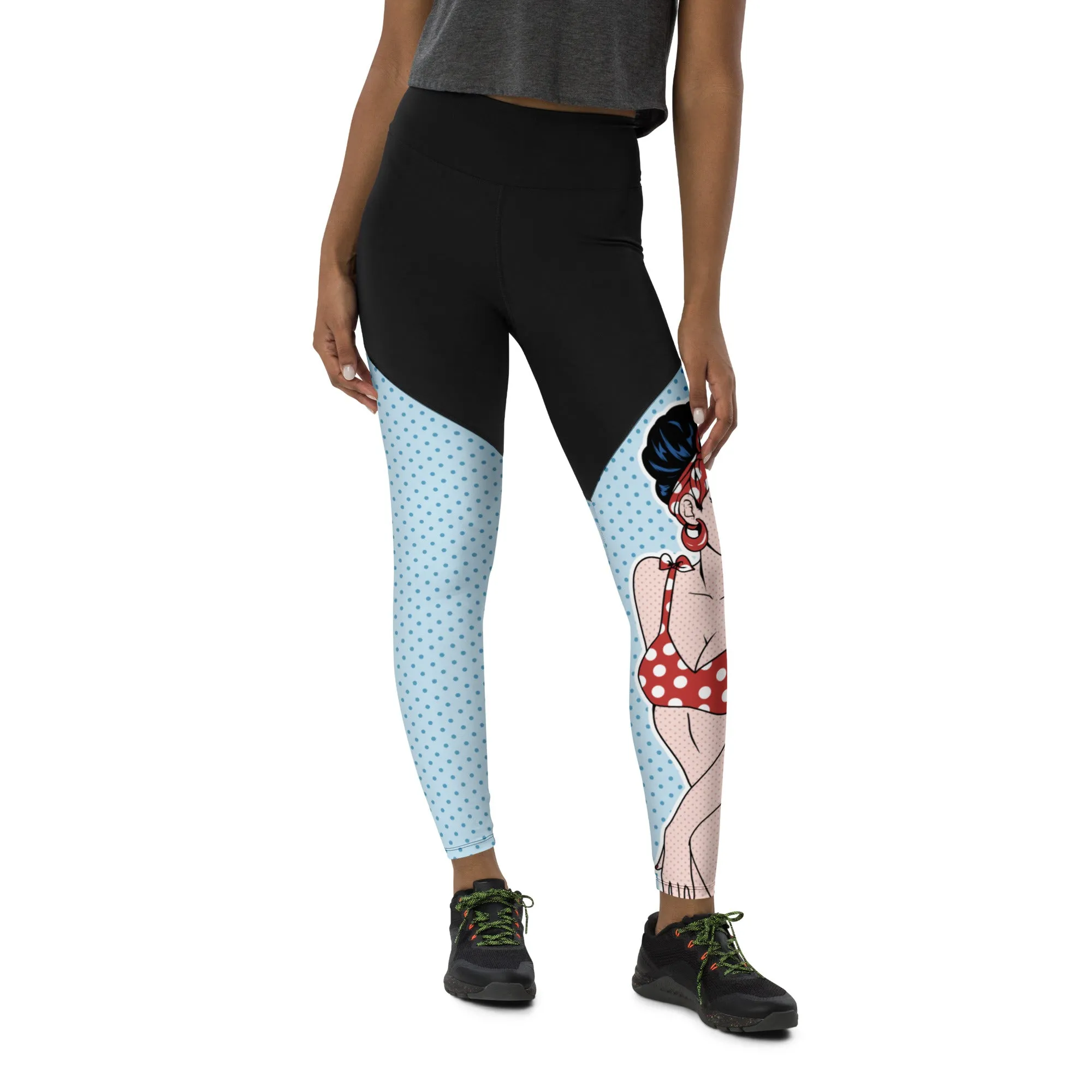 Pinup Girl Compression Leggings