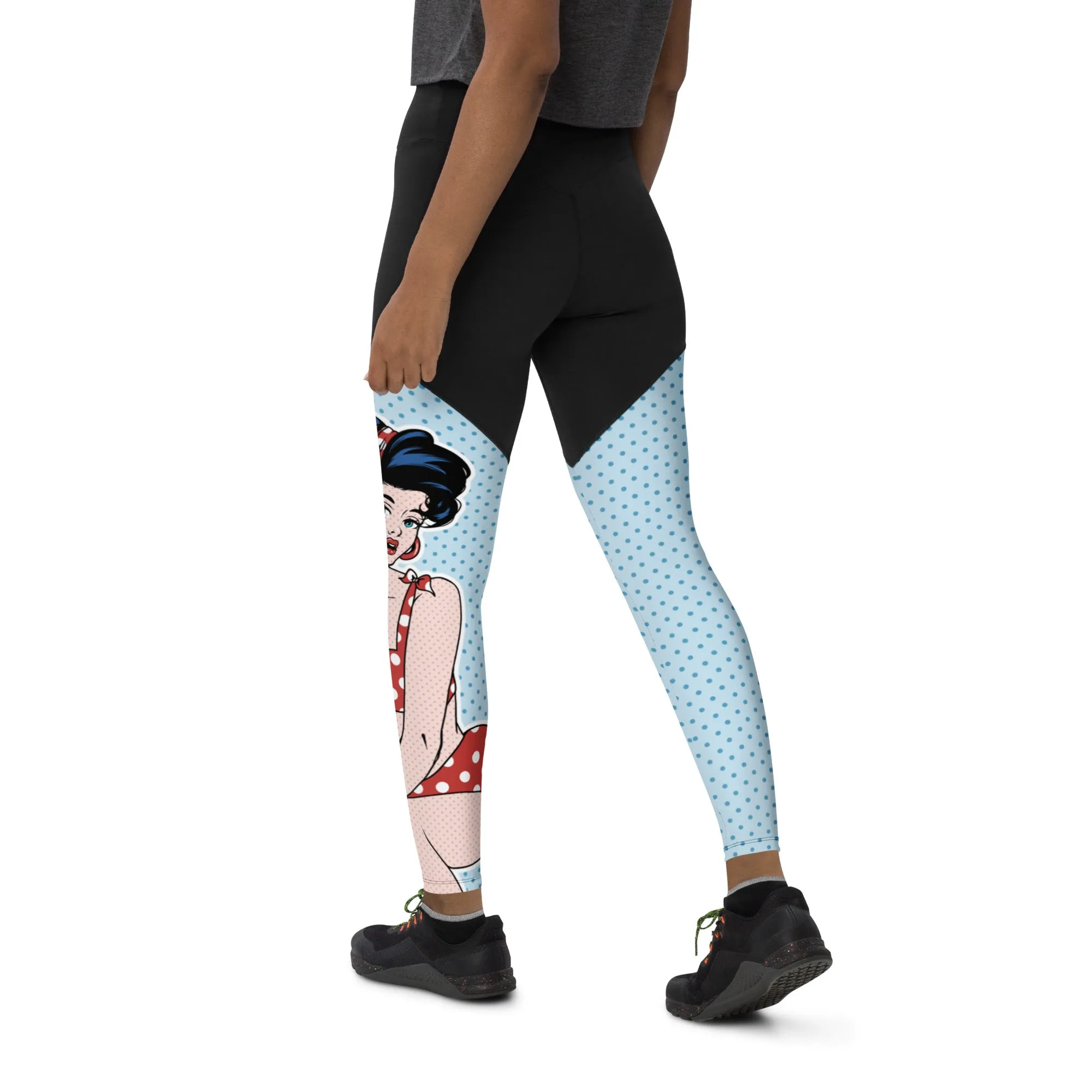 Pinup Girl Compression Leggings