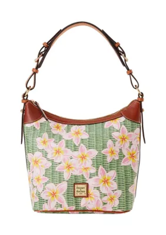 Plumeria Hobo Sac Shoulder Bag