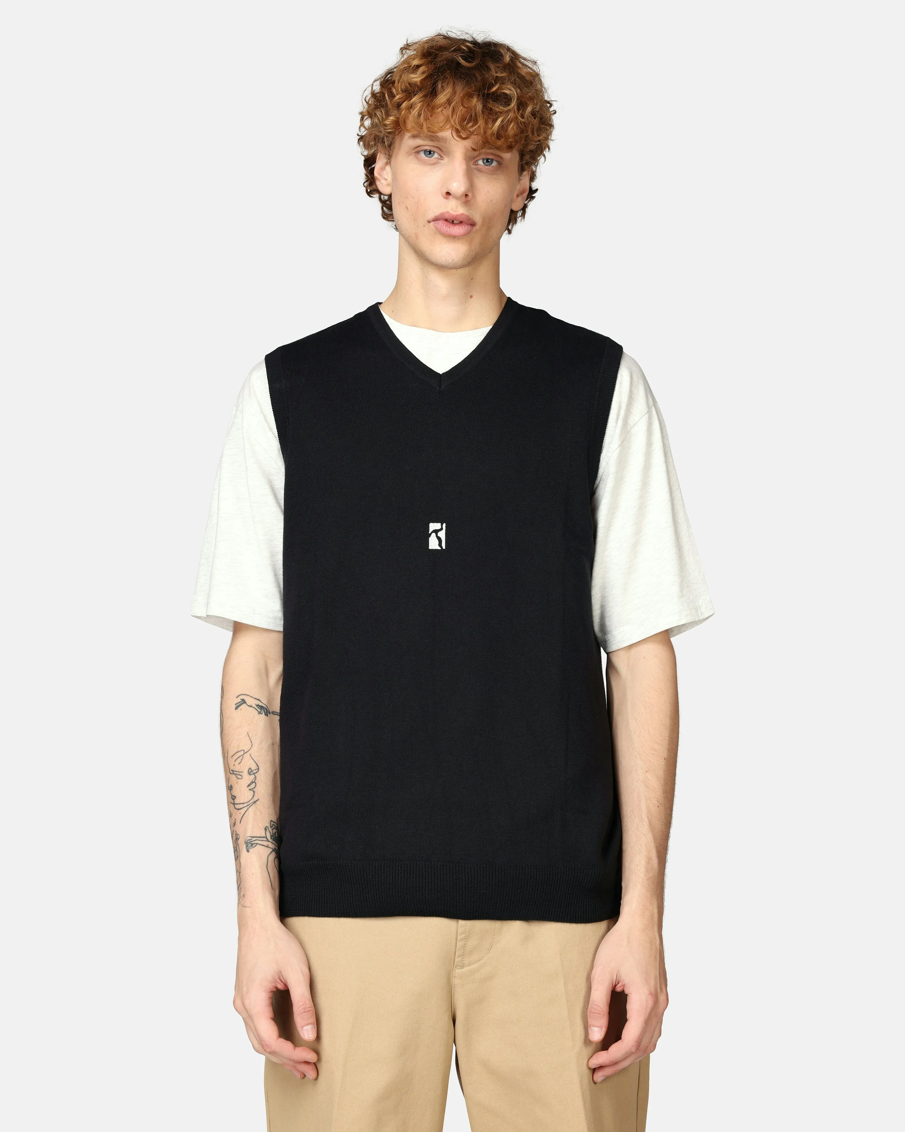 Poetic Collective Vest - Slip Over Black | Men | Junkyard