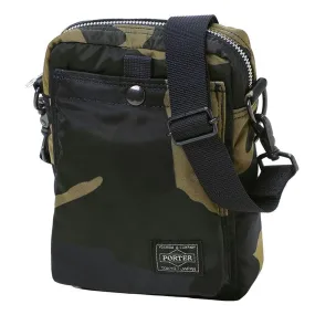 Porter Counter Shade Shoulder Bag Vertical Woodland Khaki