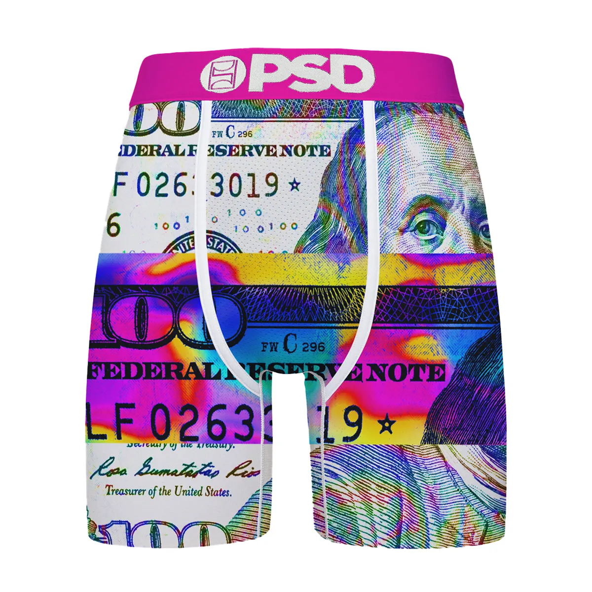 PSD Mens Thermal Split Boxer Brief 224180019-MUL Multicolor