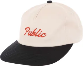 Public Event Embroidered Strapback Hat