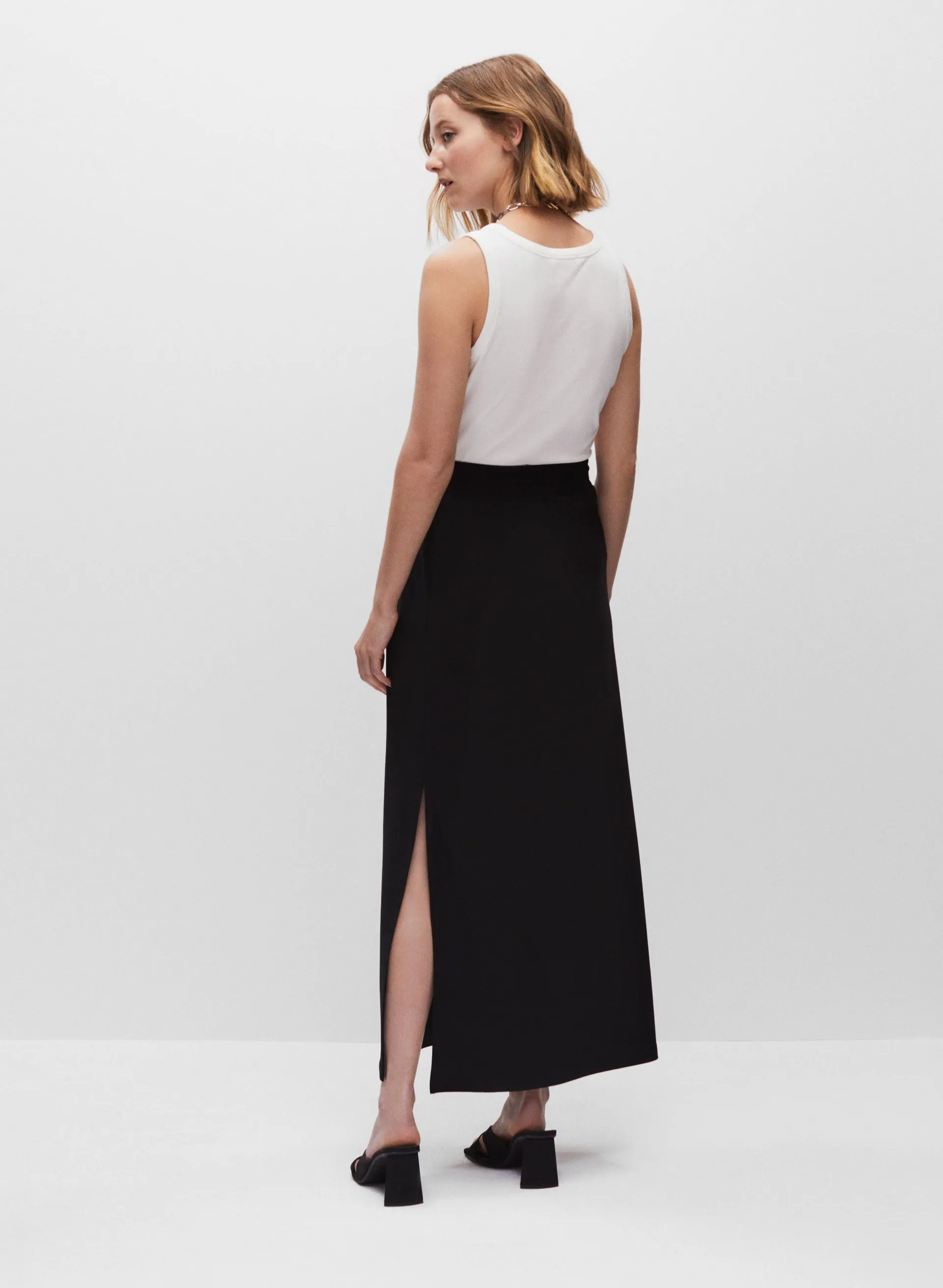 Pull-On Jersey Skirt