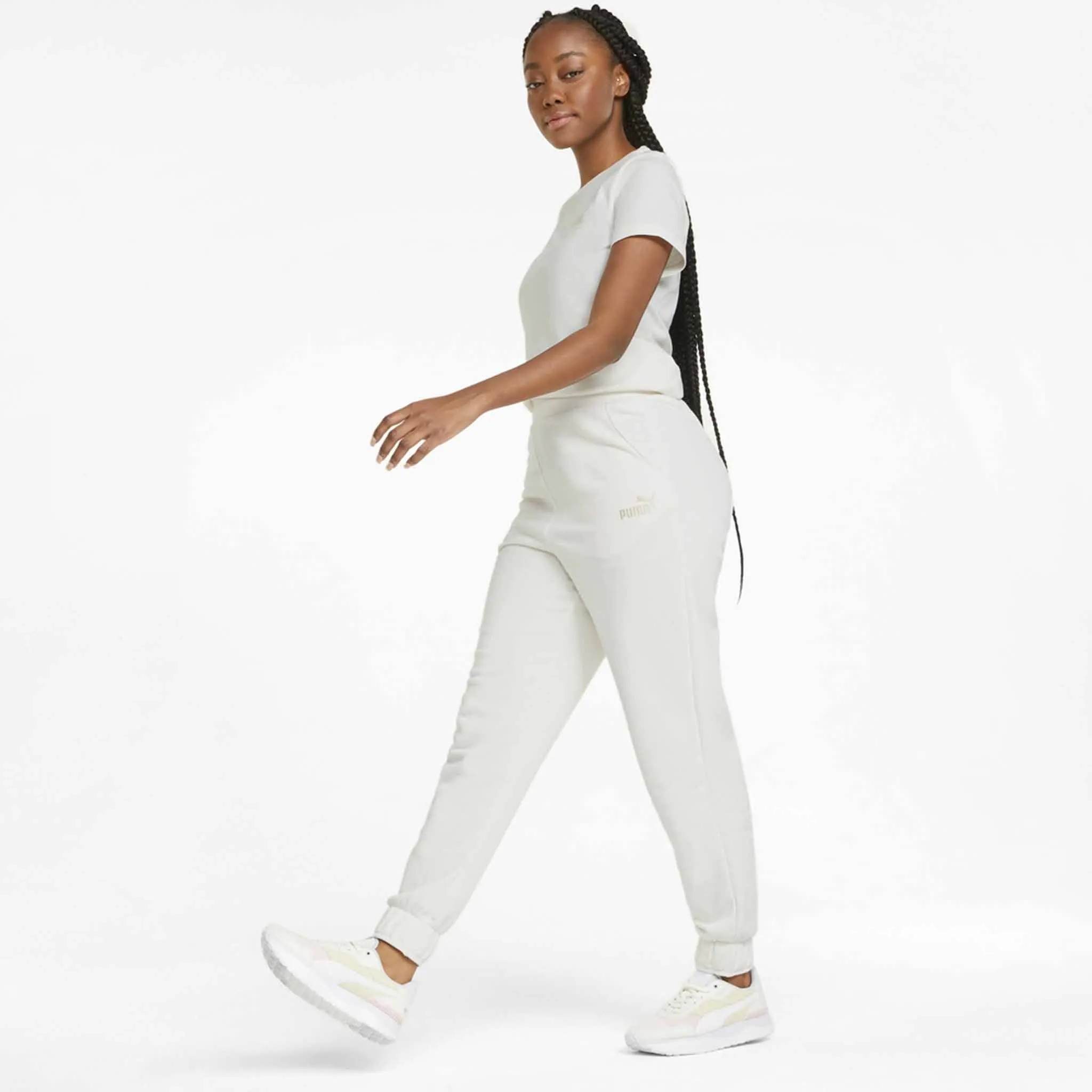 Puma Essential+ Embroidery pantalon taille haute femme