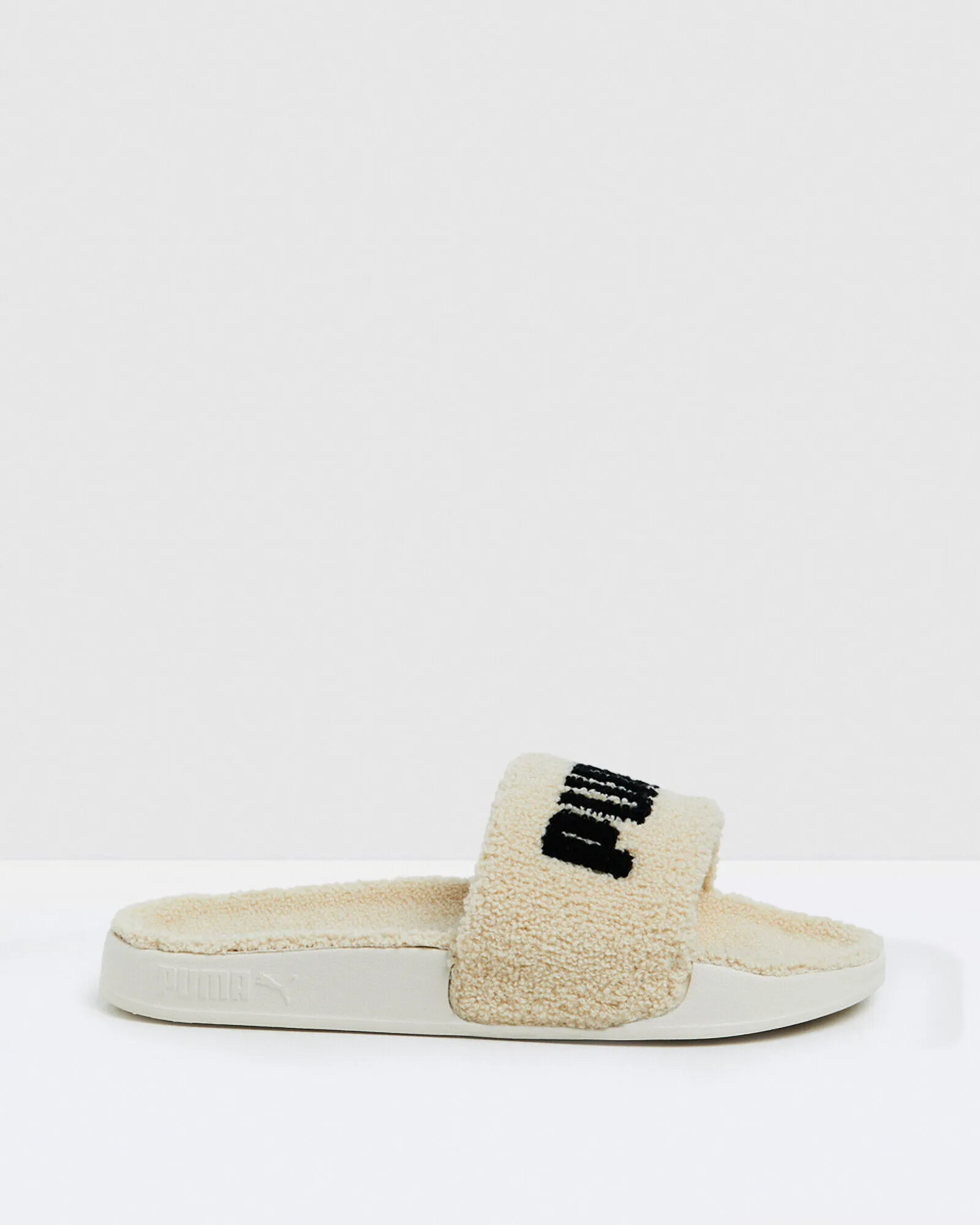 Puma Leadcat Sherpa Slides White/Puma White