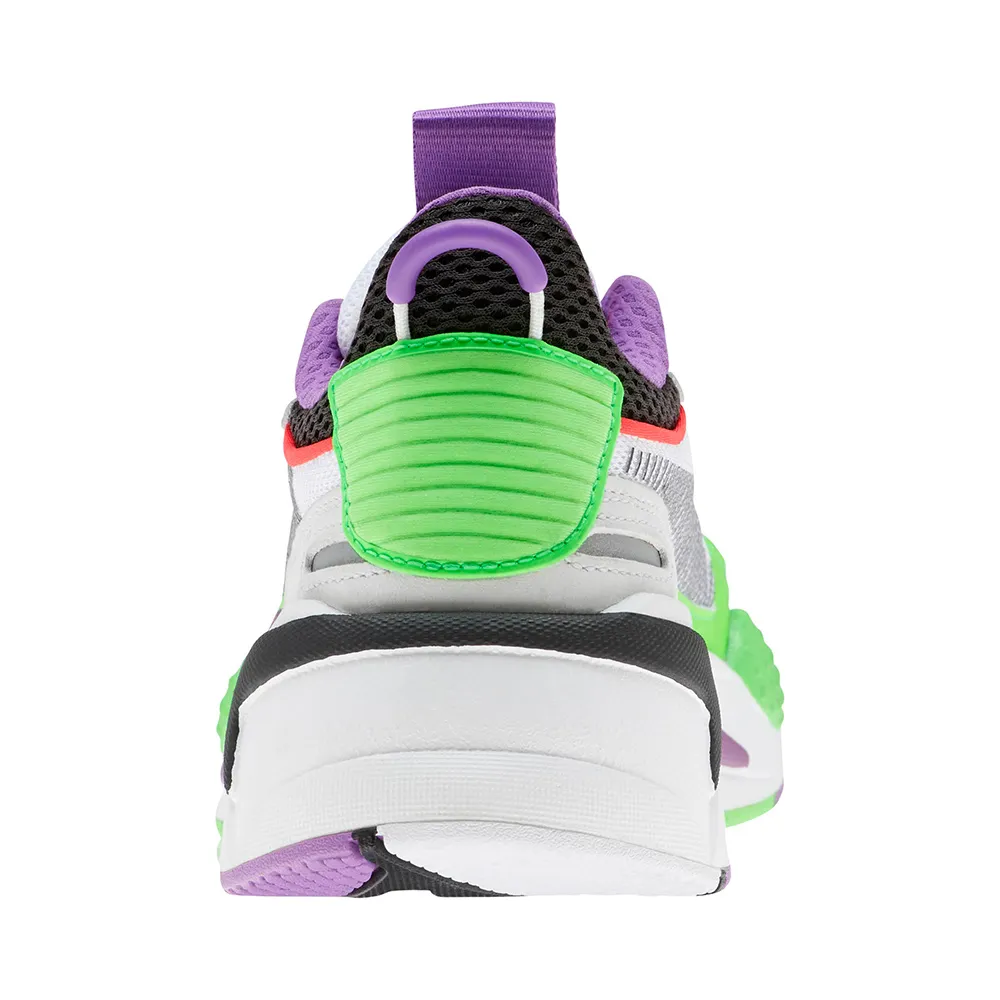 Puma RS-X Bold Sneakers White / Green Geko / Royal Lilac