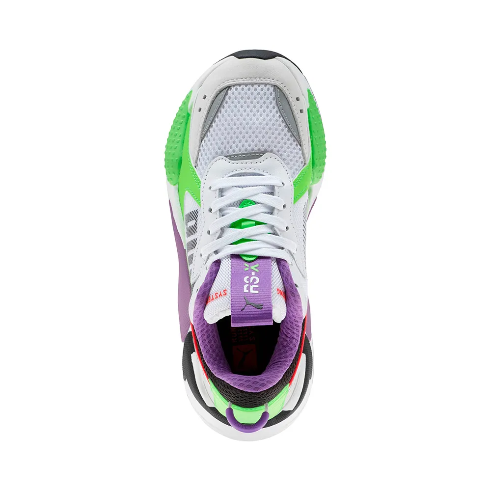 Puma RS-X Bold Sneakers White / Green Geko / Royal Lilac