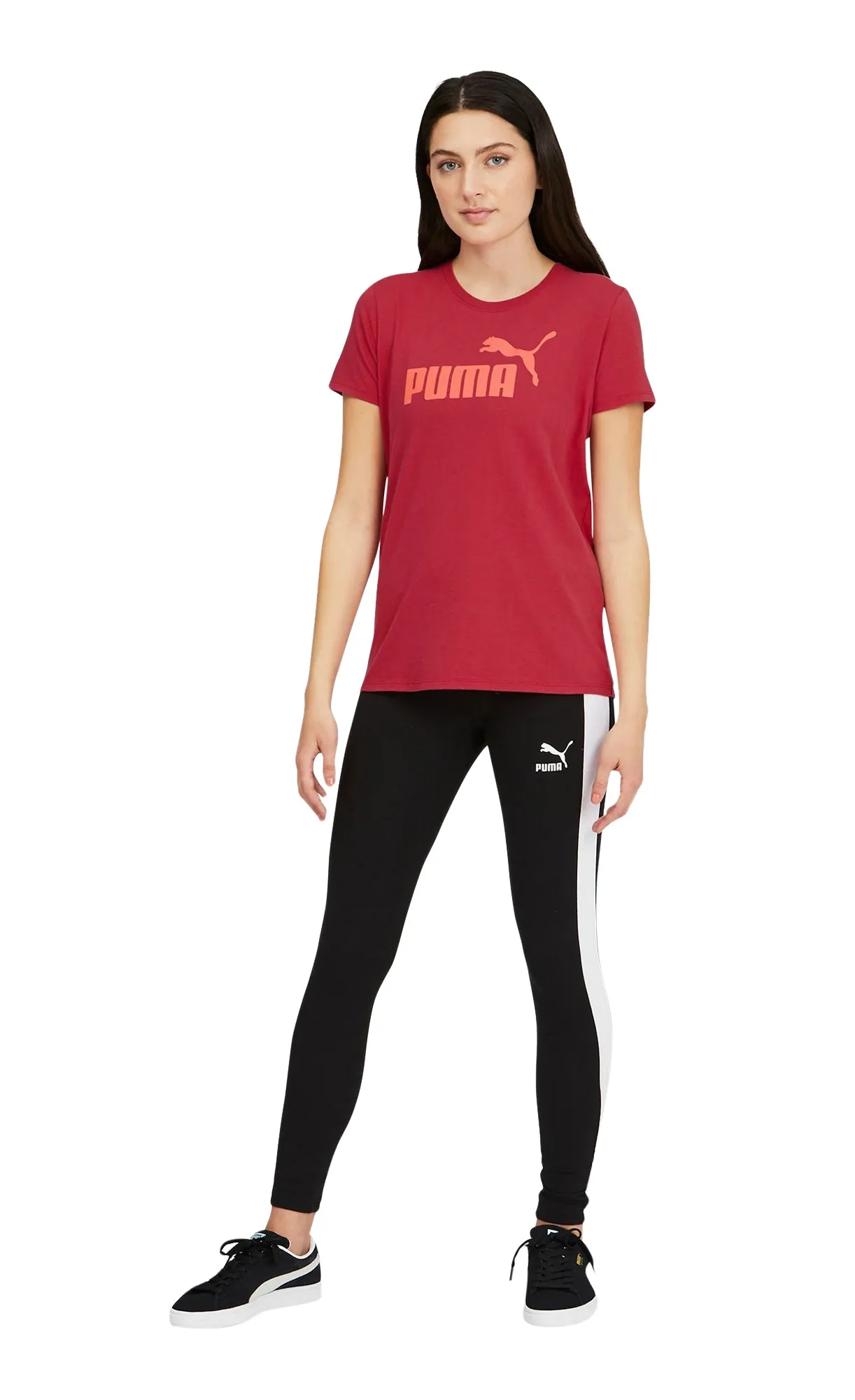 PUMA Women's Essentials Logo Tee