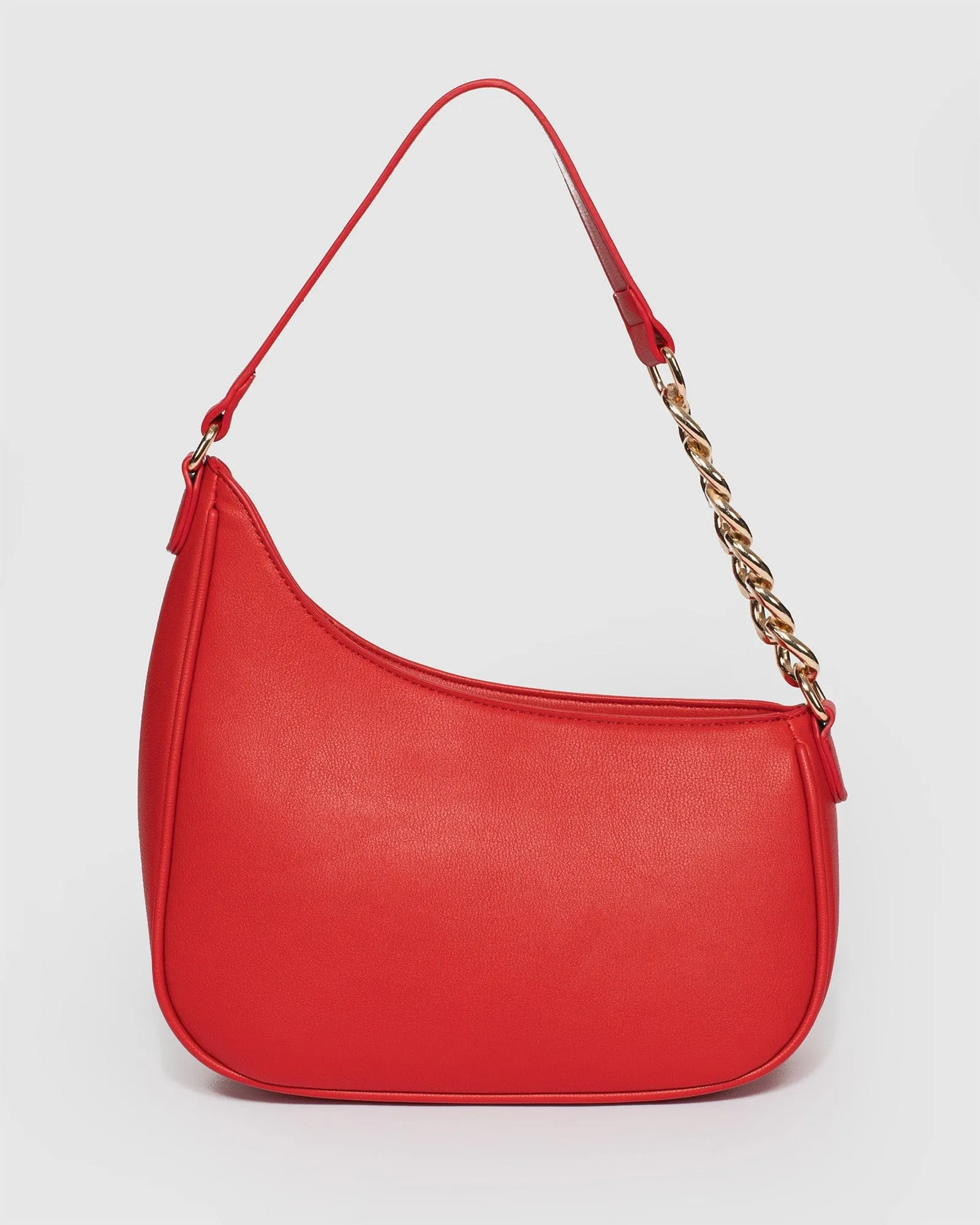 Red Monica Shoulder Bag