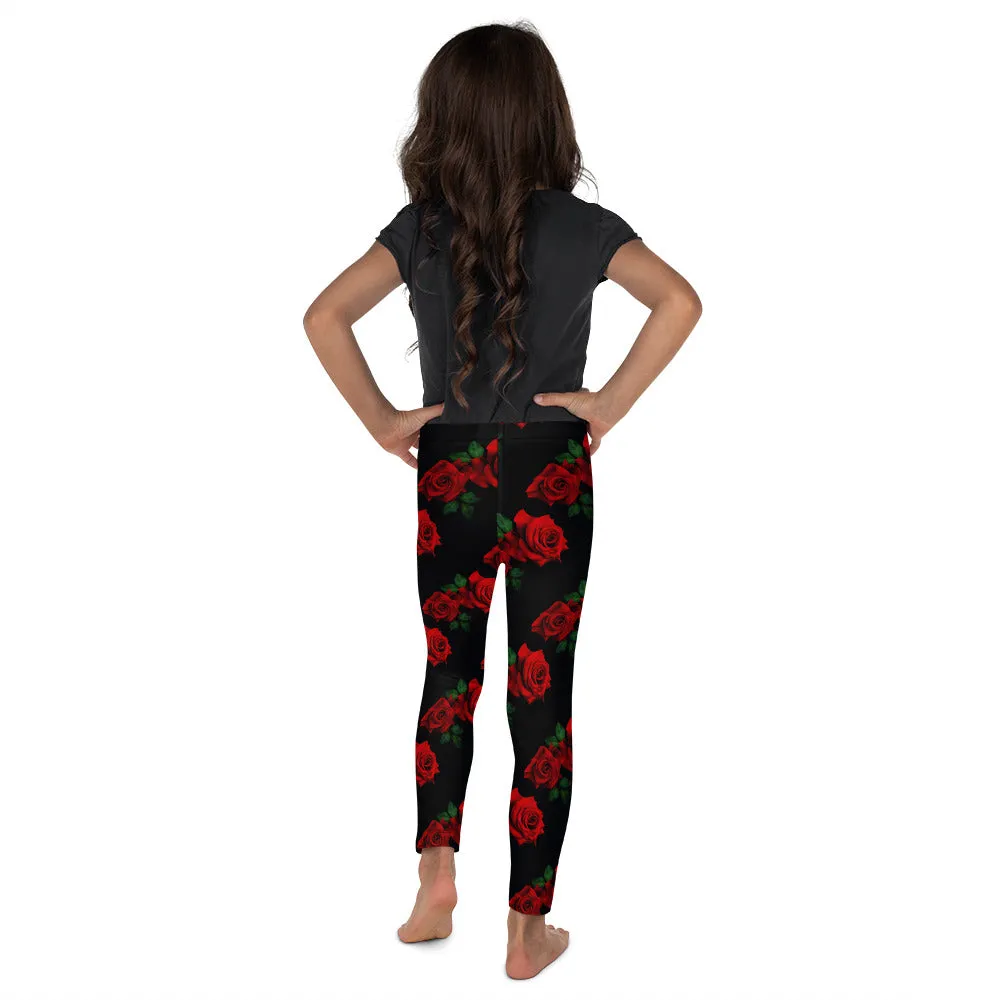 Red Roses Kid's Leggings