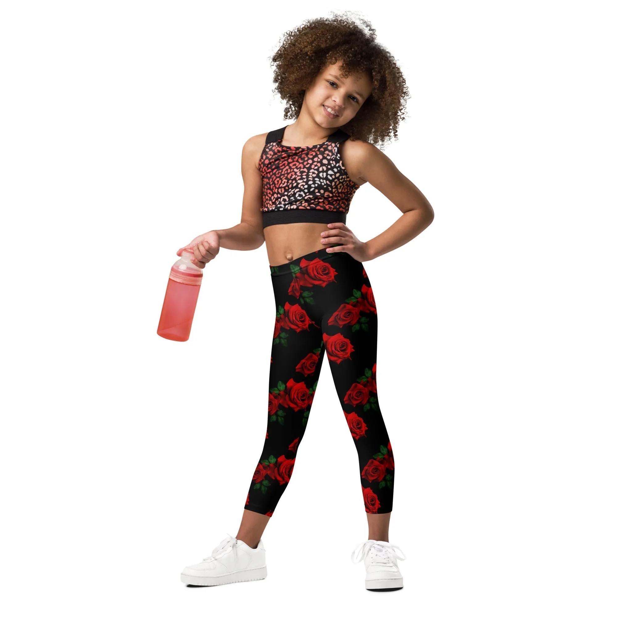 Red Roses Kid's Leggings