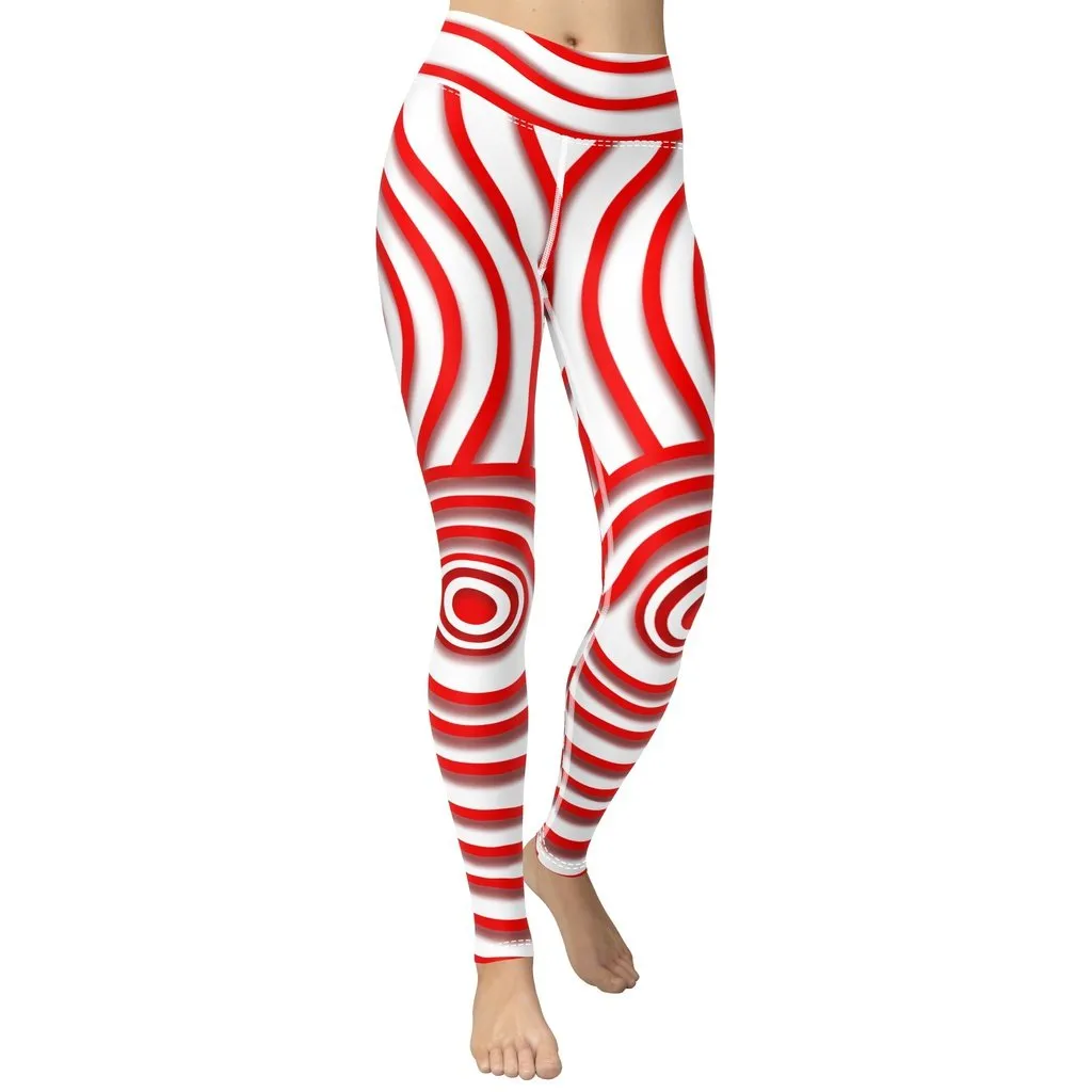 Red Target Yoga Leggings