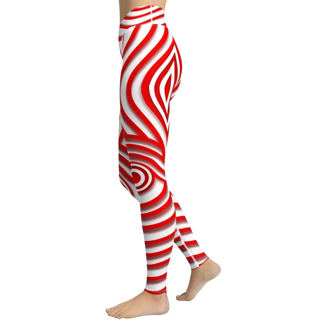 Red Target Yoga Leggings