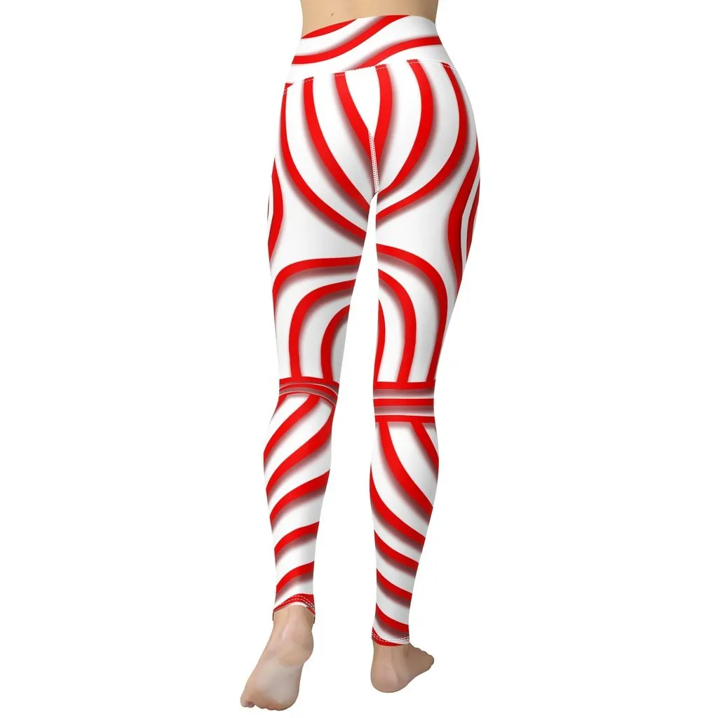 Red Target Yoga Leggings