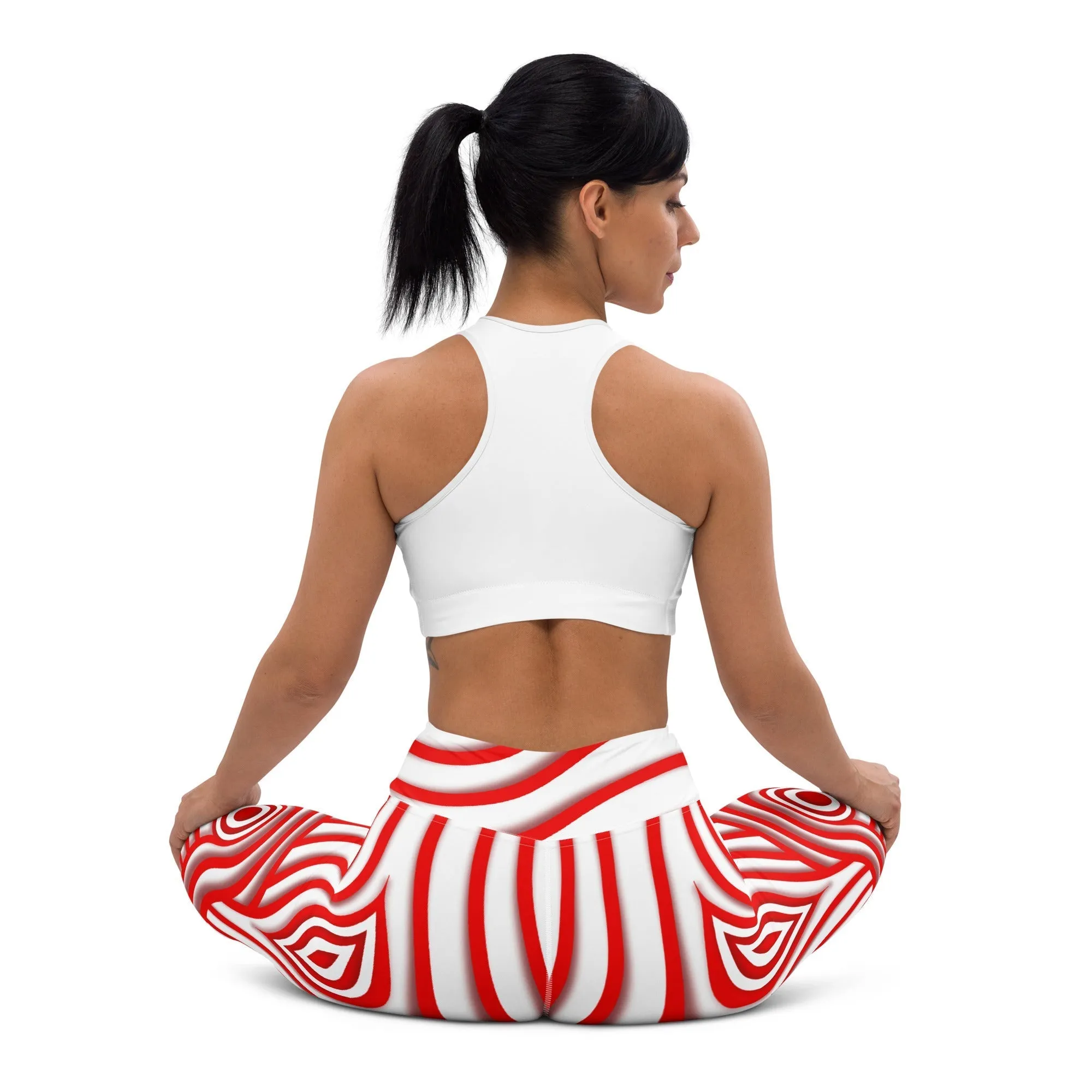 Red Target Yoga Leggings