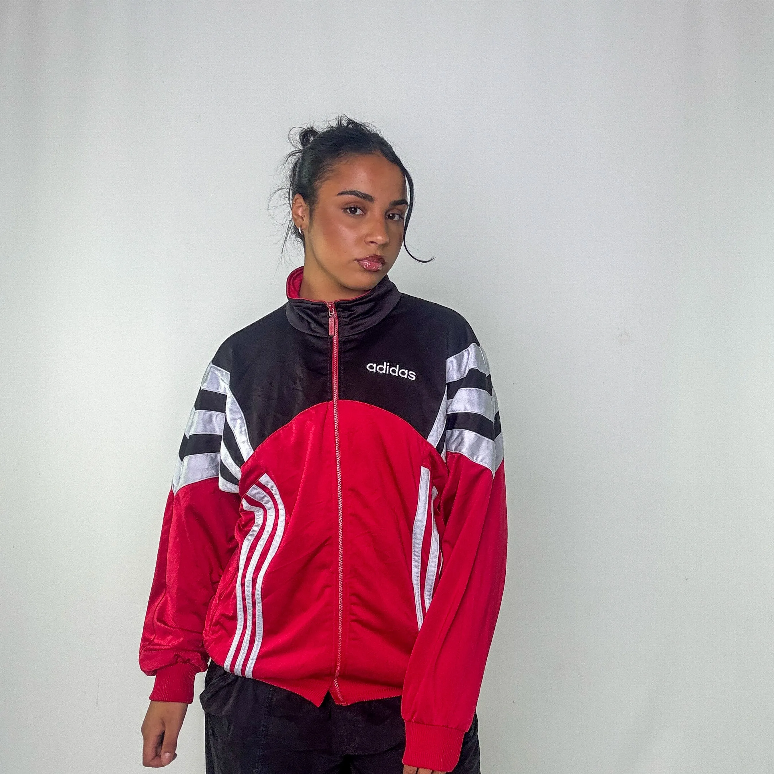 Red y2ks Adidas Track Jacket (L)