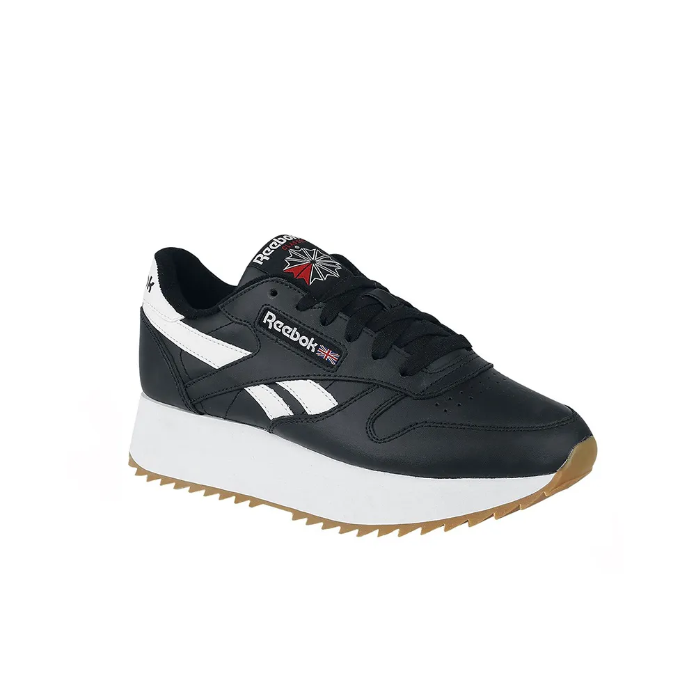 Reebok Classic Leather Double Woman DV3631 Black/White/Primal Red