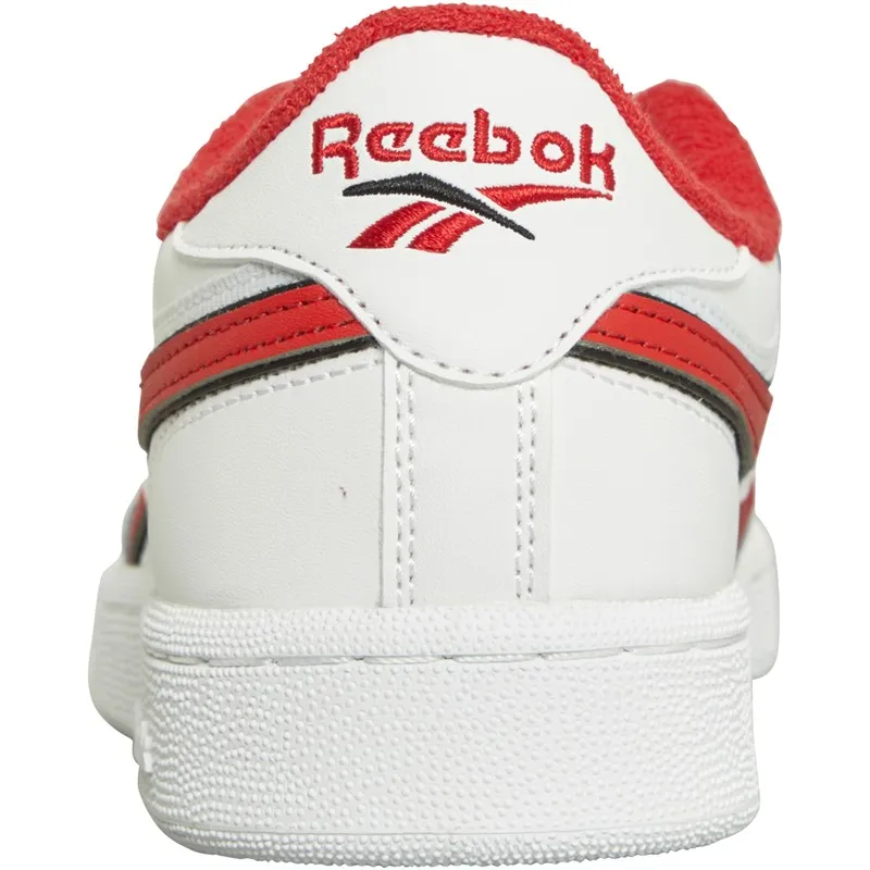 Reebok Classics Junior Club C Revenge Trainers Vector Red/White/Core Black