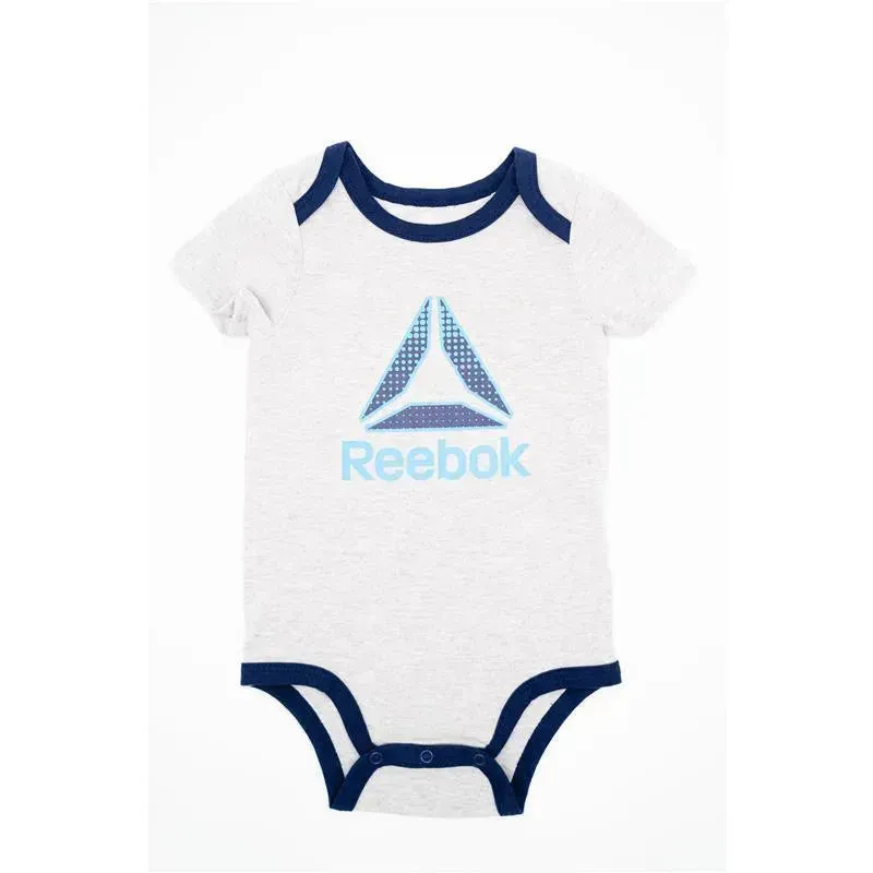 Reebok Layette 3Pc Set Faux Indigo 6/9M