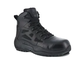 Reebok Men's Rapid Response 6 Stealth Boot With Side Zipper