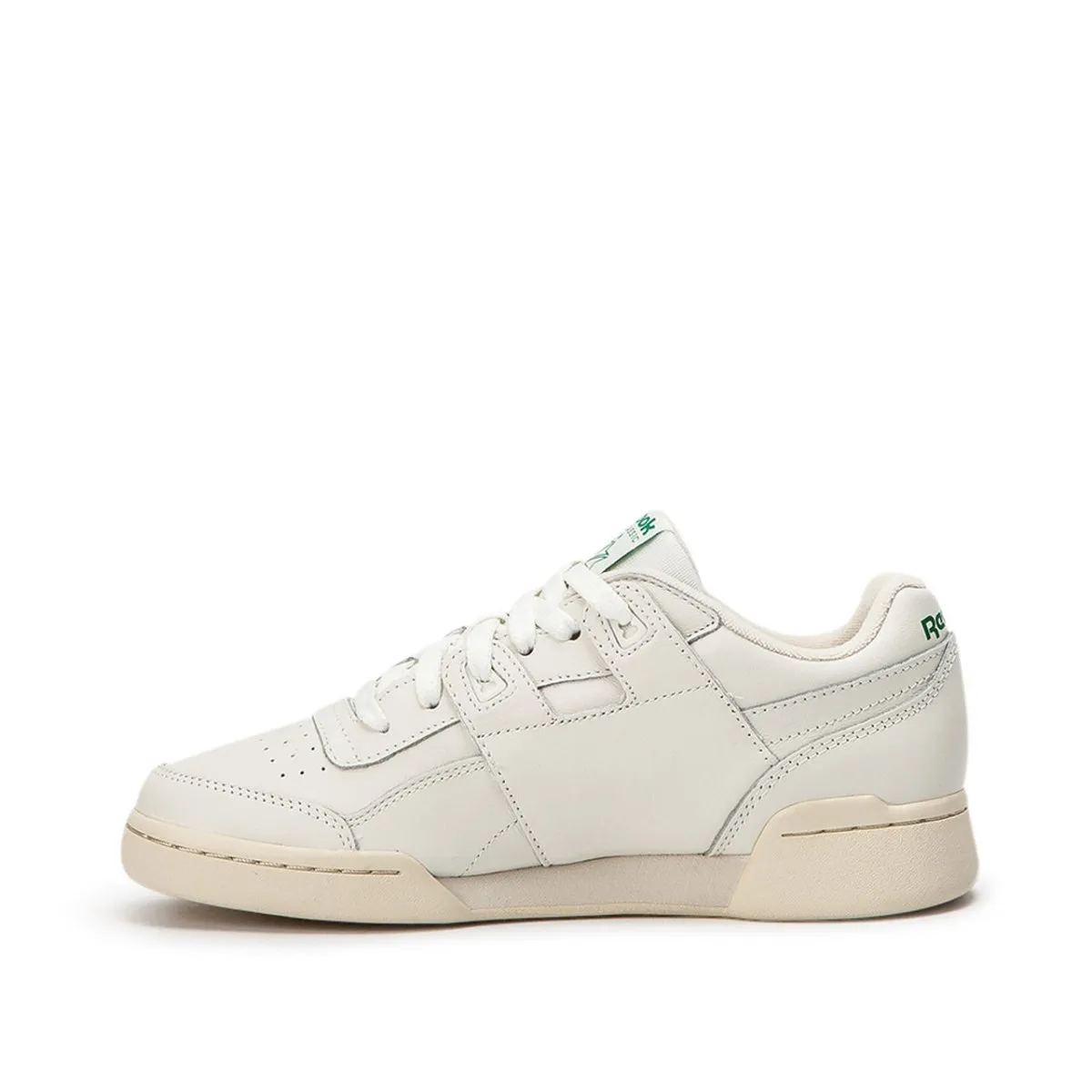 Reebok Workout Lo Plus (Beige / Green)