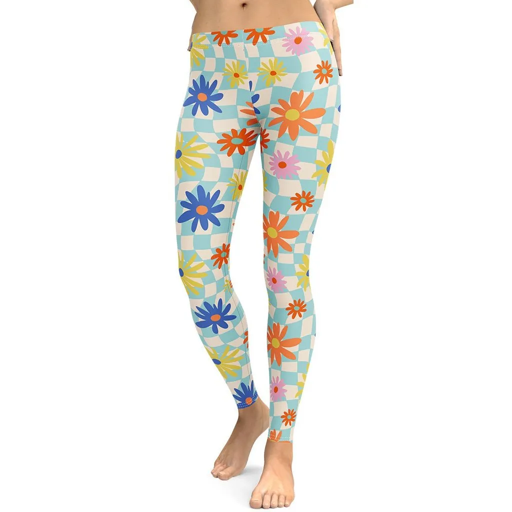 Retro Daisy Leggings