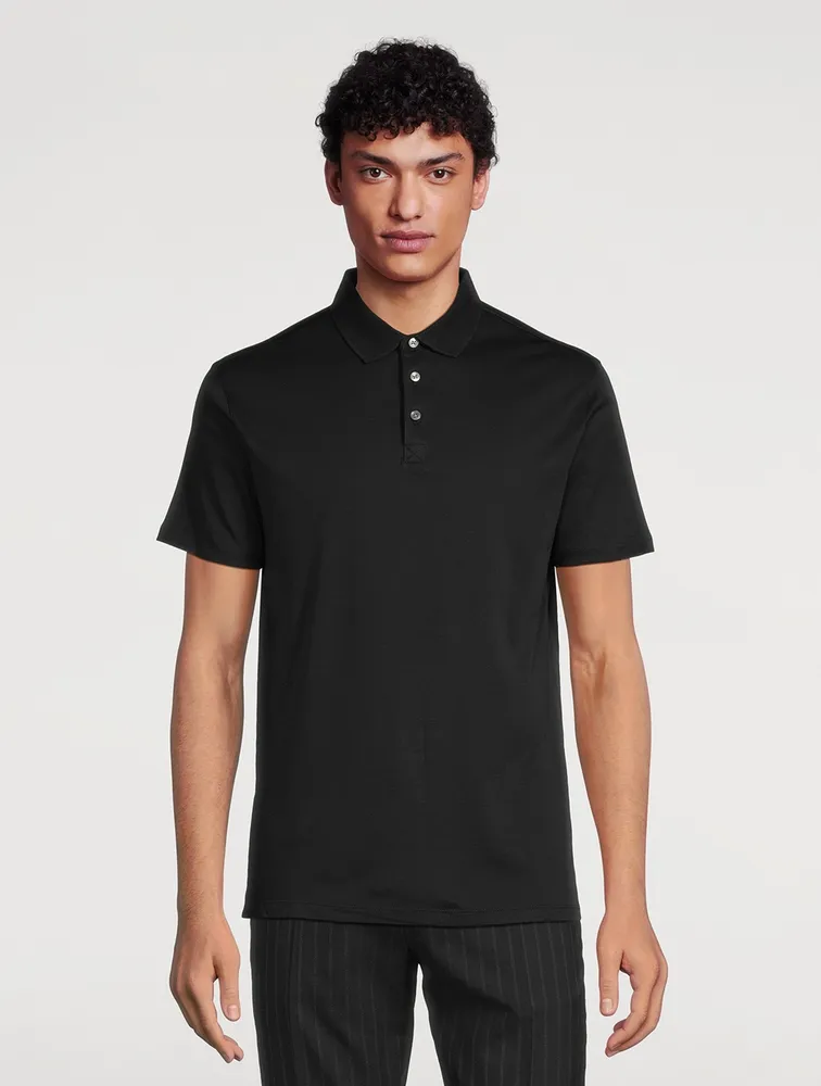 ROBERT BARAKETT Short-Sleeve Polo Shirt