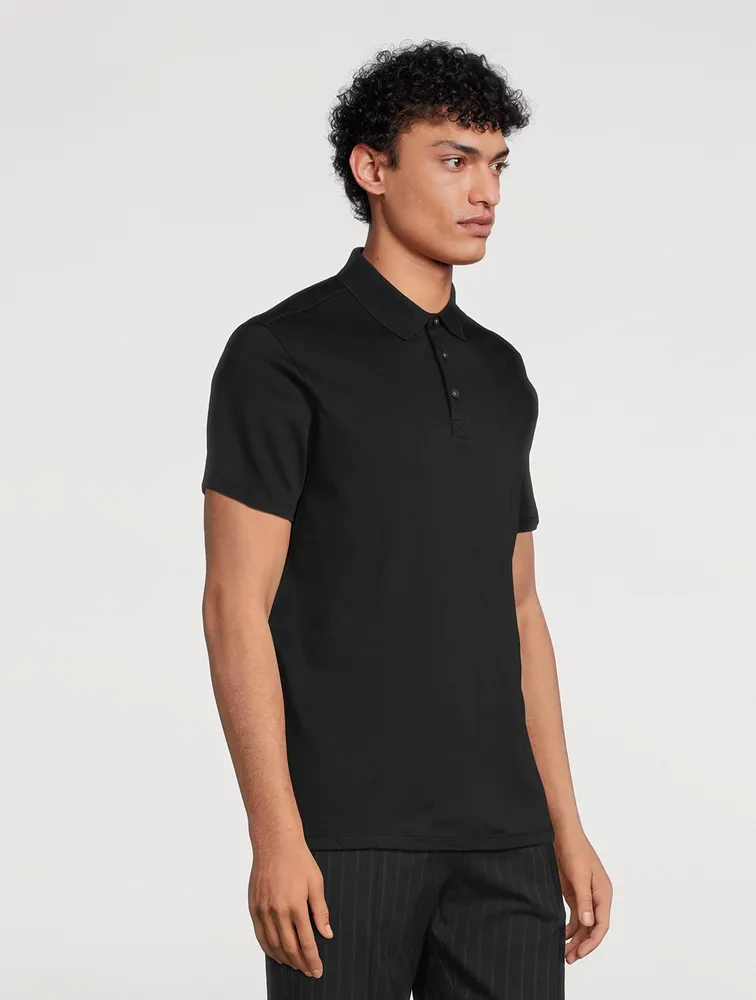 ROBERT BARAKETT Short-Sleeve Polo Shirt