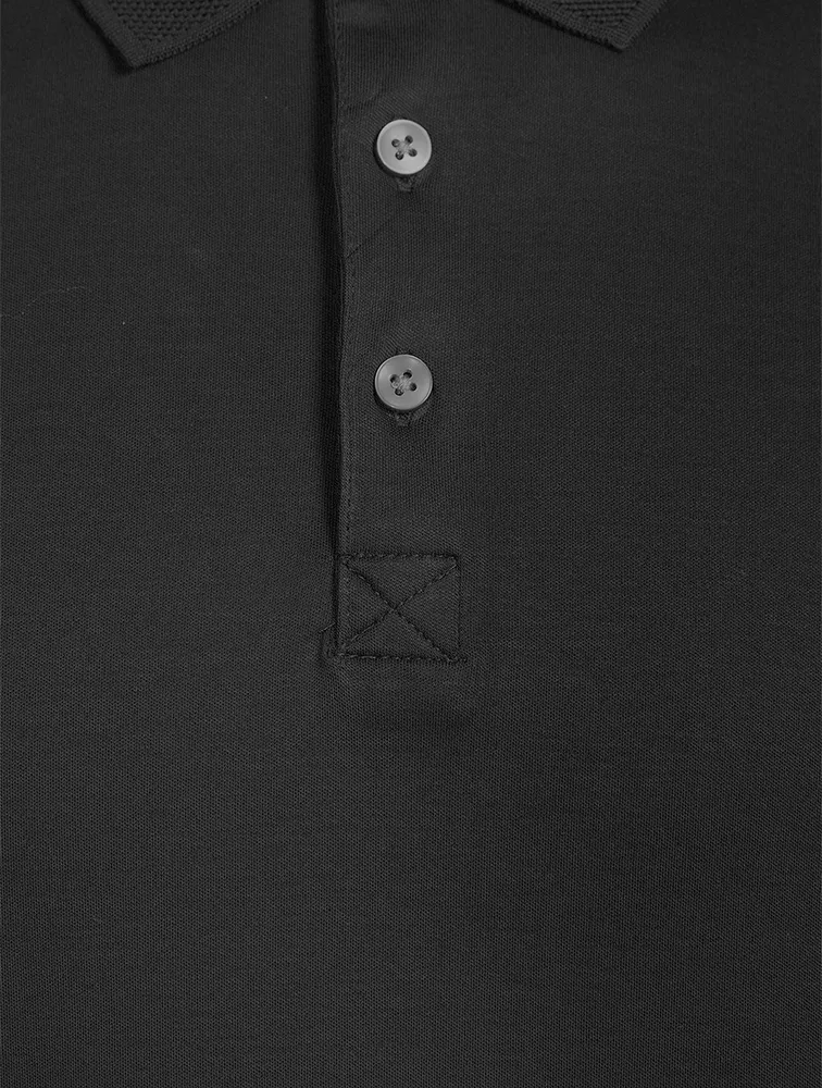 ROBERT BARAKETT Short-Sleeve Polo Shirt