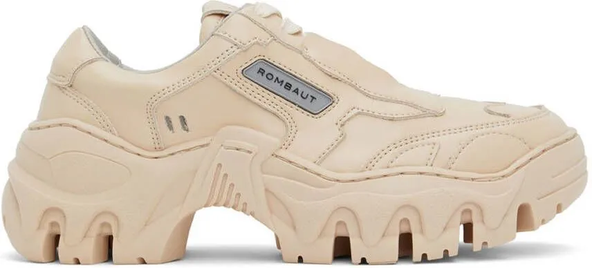 Rombaut SSENSE Exclusive Beige Boccaccio II Sneakers