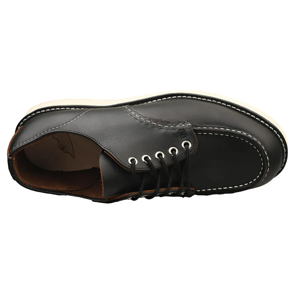 Shop Moc Oxford Full Grain Men's Leather Shoes Smart Moccasin