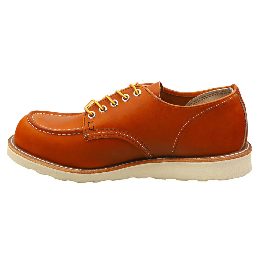 Shop Moc Oxford Full Grain Men's Leather Shoes Smart Moccasin