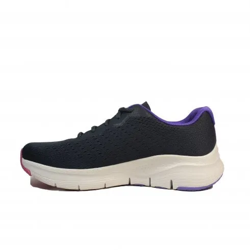 Skechers Arch Fit - Infinity Cool | Navy/Purple | Womens Trainers