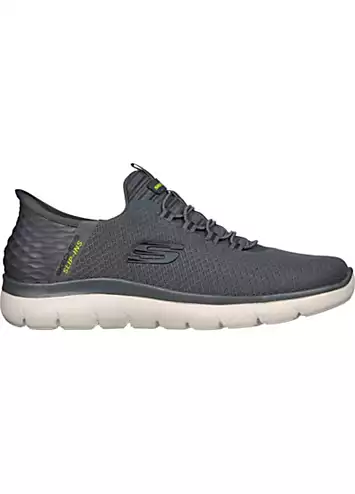 Skechers Mens Grey Summits High Range Trainers | Grattan