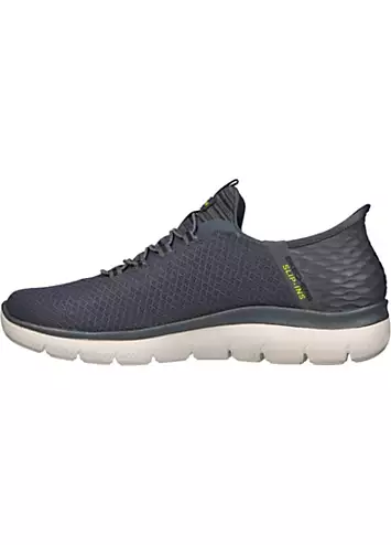 Skechers Mens Grey Summits High Range Trainers | Grattan