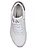 Skechers White Durabuck Uno 41 Golden Air Trainers