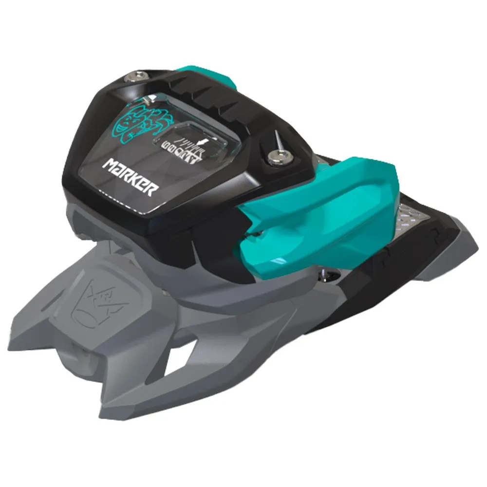 Ski binding Marker --- Jester 16 120mm Gray Turquoise