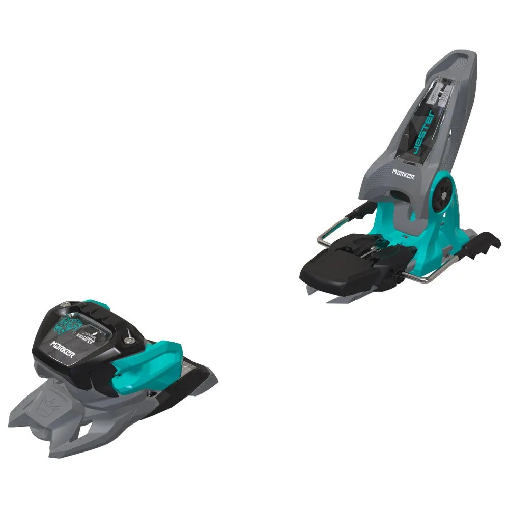 Ski binding Marker --- Jester 16 120mm Gray Turquoise